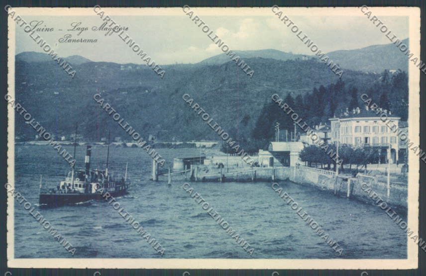 Varese Luino Battello cartolina LQ7948 – fronte