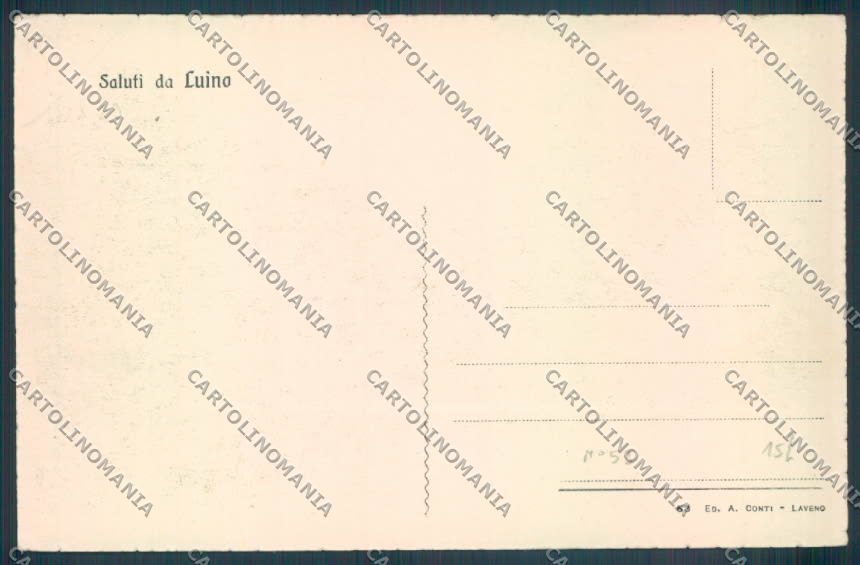 Varese Luino Battello cartolina LQ7948 – retro
