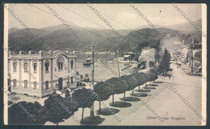 Varese Luino Battello Treno cartolina LQ7951 – fronte