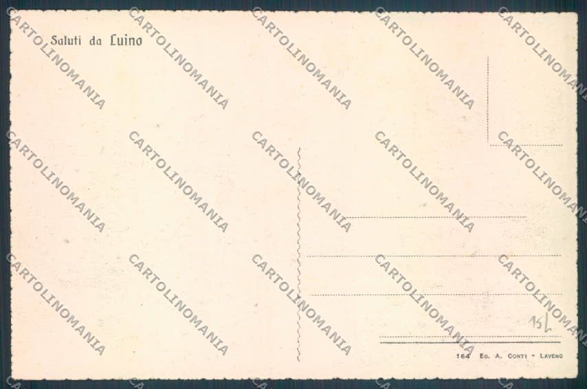 Varese Luino cartolina LQ7960 – retro