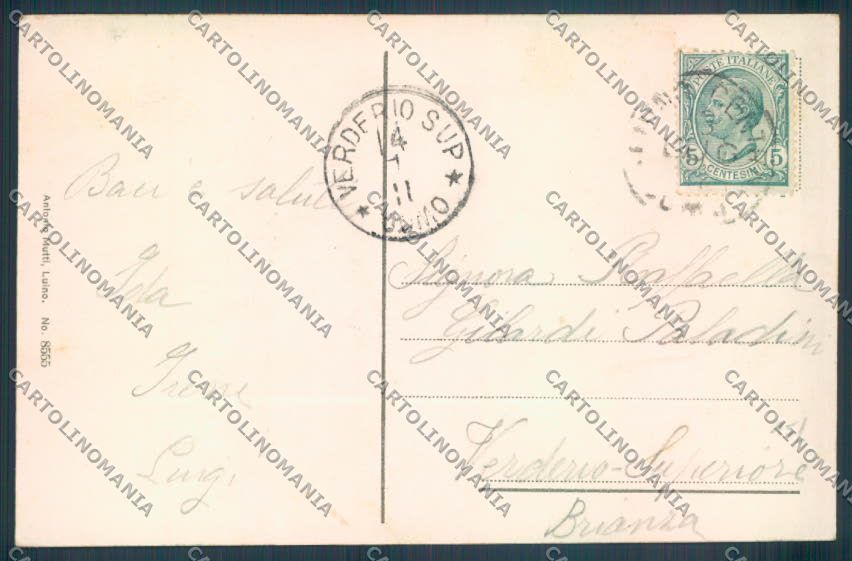 Varese Luino Battello cartolina LQ7975 – retro