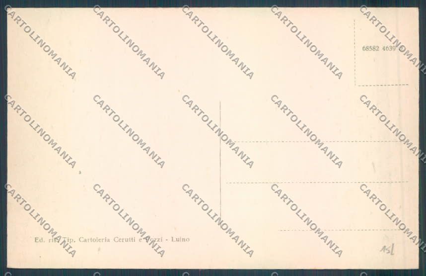 Varese Luino Battello Barca cartolina LQ7976 – retro