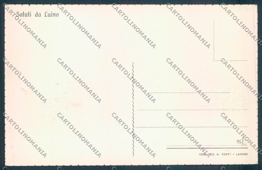 Varese Luino cartolina LQ7978 – retro