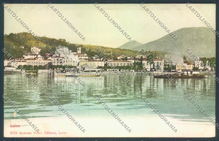 Varese Luino Battello cartolina LQ7998 – fronte