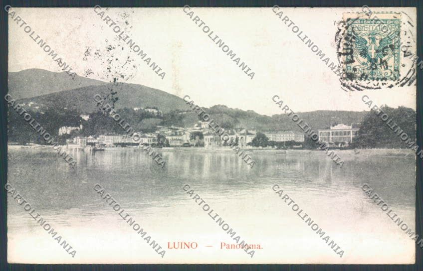 Varese Luino cartolina LQ8000 – fronte