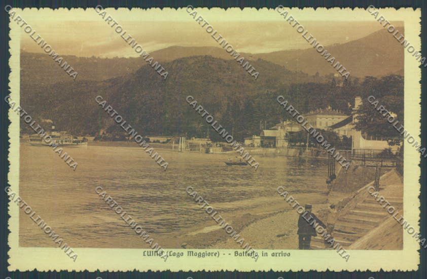 Varese Luino Battello cartolina LQ8005 – fronte