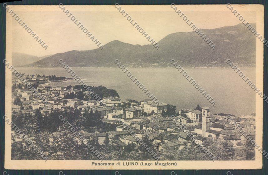 Varese Luino PIEGHINE cartolina LQ8006 – fronte