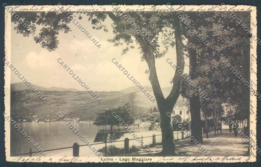 Varese Luino PIEGHINE cartolina LQ8008 – fronte