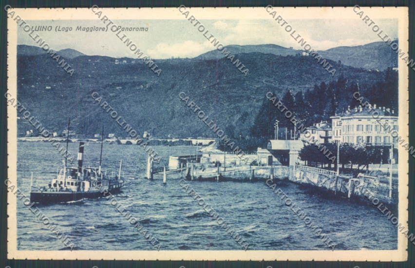 Varese Luino Battello Saluti da cartolina LQ8013 – fronte
