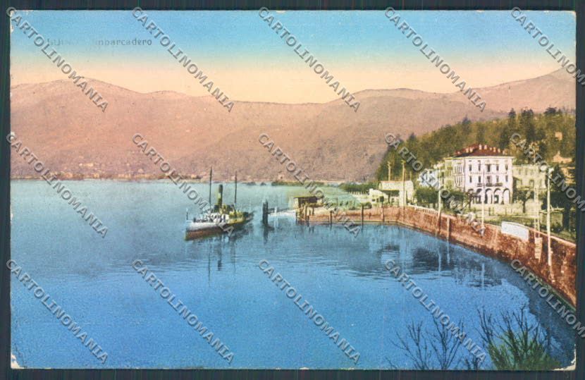Varese Luino Battello cartolina LQ8023 – fronte
