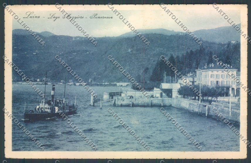 Varese Luino Battello Saluti da cartolina LQ8024 – fronte