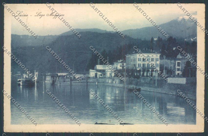 Varese Luino Battello Saluti da cartolina LQ8025 – fronte