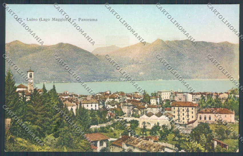 Varese Luino cartolina LQ8030 – fronte