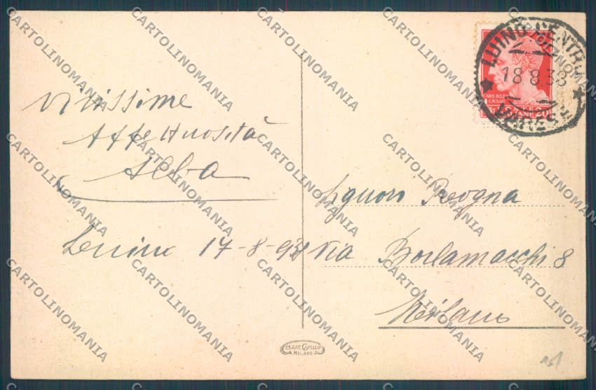 Varese Luino cartolina LQ8031 – retro