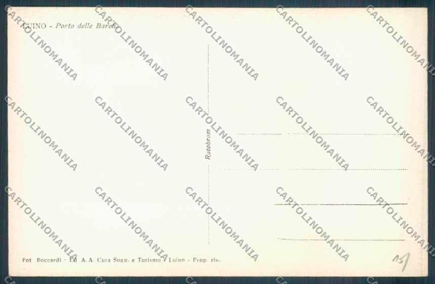 Varese Luino Foto cartolina LQ8044 – retro