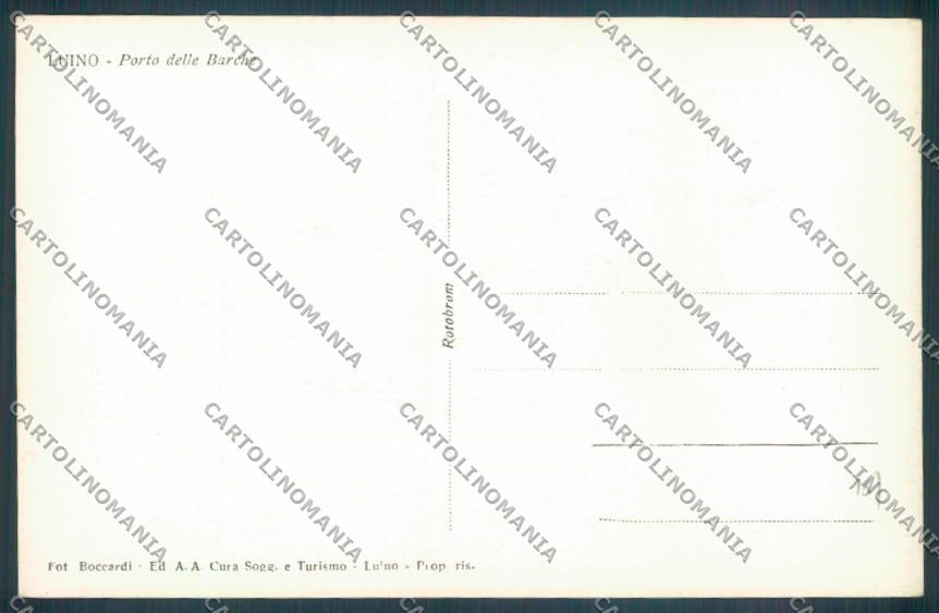 Varese Luino Foto cartolina LQ8046 – retro