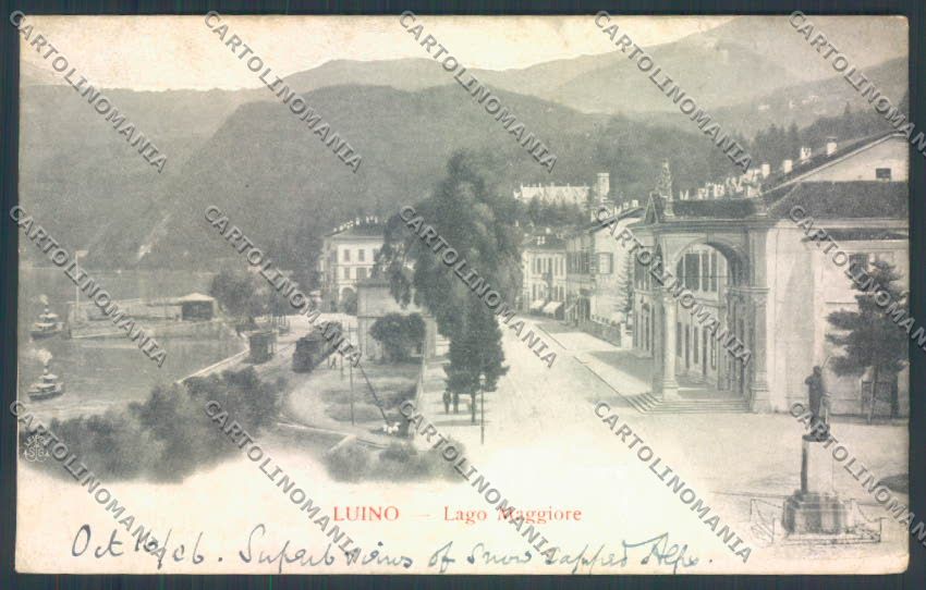 Varese Luino Treno cartolina LQ8049 – fronte