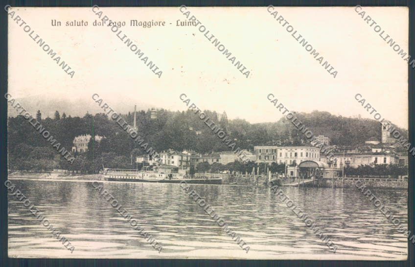 Varese Luino Battello cartolina LQ8053 – fronte