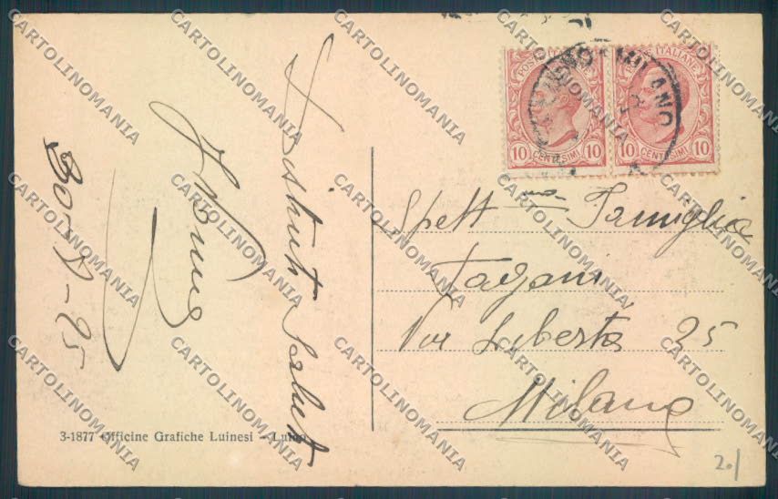 Varese Luino cartolina LQ8064 – retro