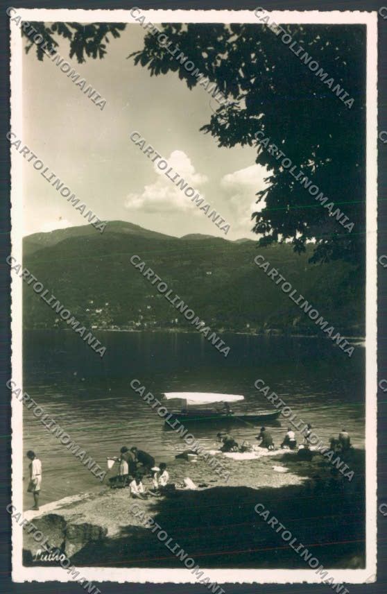 Varese Luino Barca Foto cartolina LQ8067 – fronte