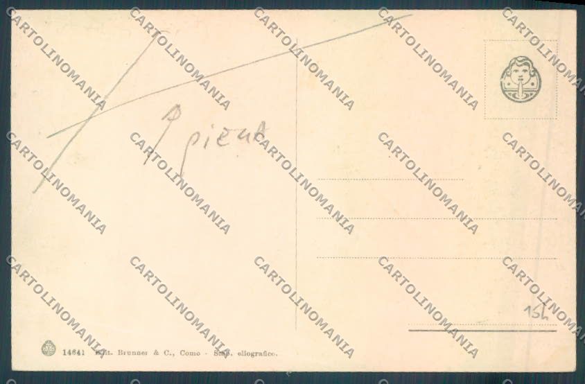 Varese Maccagno Battello PIEGA cartolina LQ8109 – retro