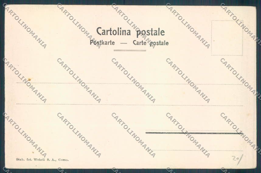 Varese Maccagno Barca cartolina LQ8115 – retro
