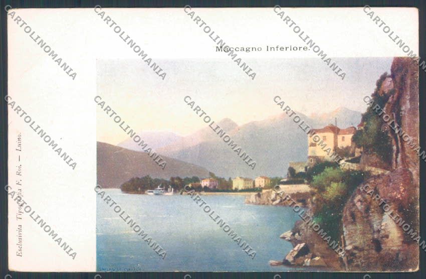 Varese Maccagno cartolina LQ8117 – fronte