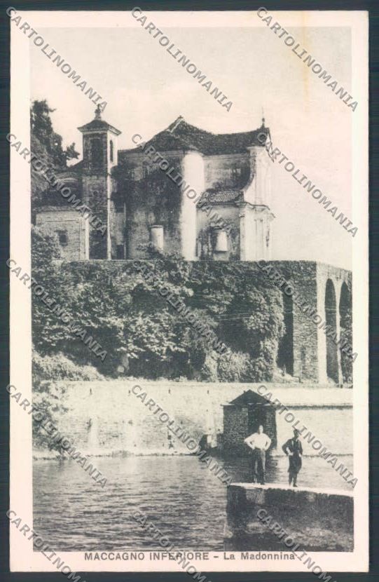 Varese Maccagno cartolina LQ8118 – fronte
