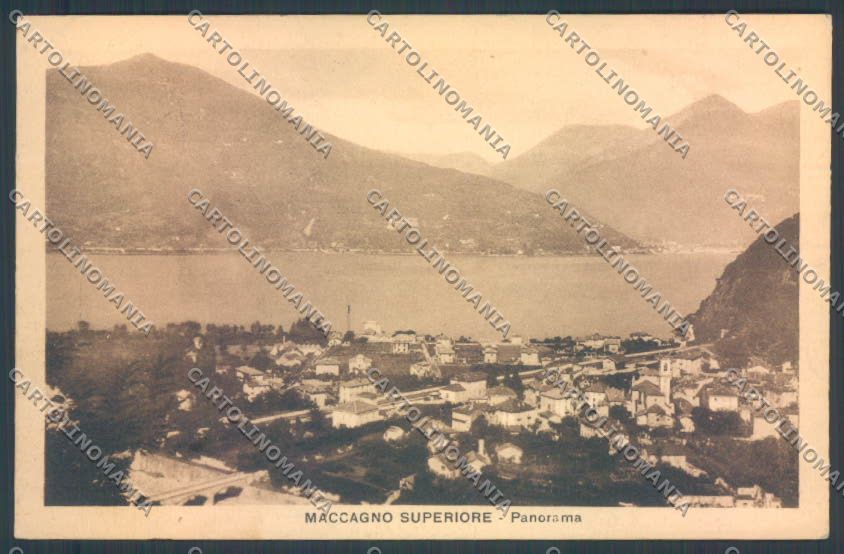 Varese Maccagno cartolina LQ8120 – fronte