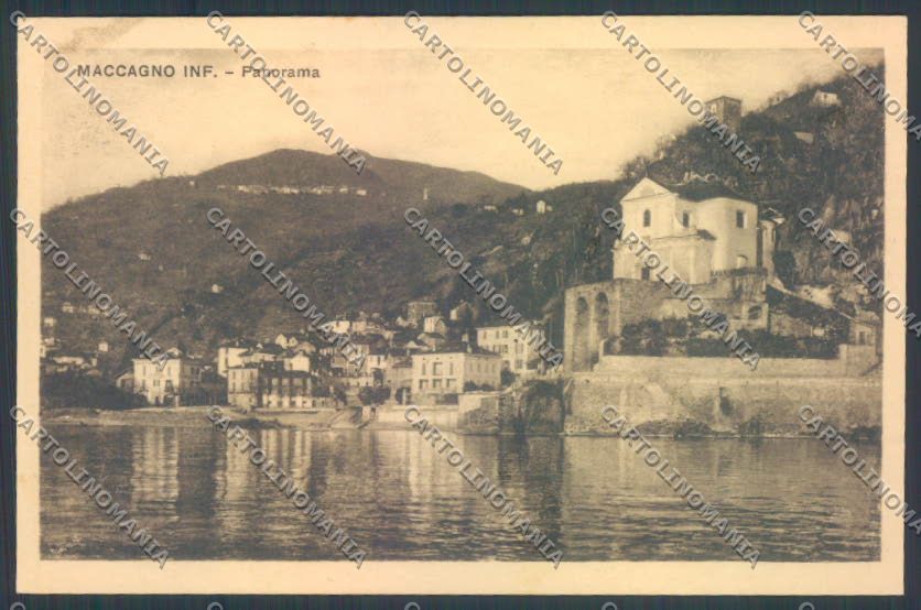 Varese Maccagno cartolina LQ8122 – fronte