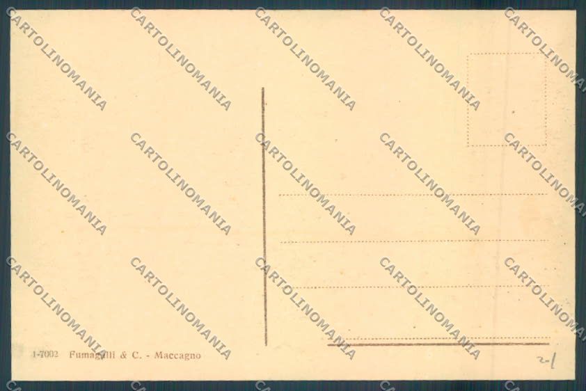 Varese Maccagno cartolina LQ8122 – retro
