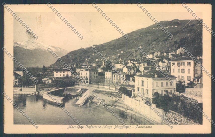 Varese Maccagno cartolina LQ8128 – fronte