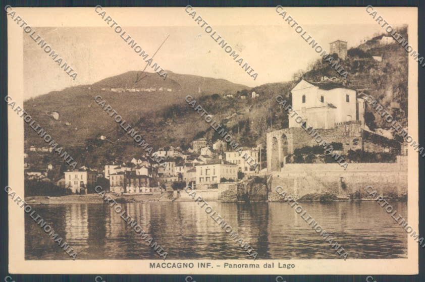 Varese Maccagno FORI cartolina LQ8129 – fronte