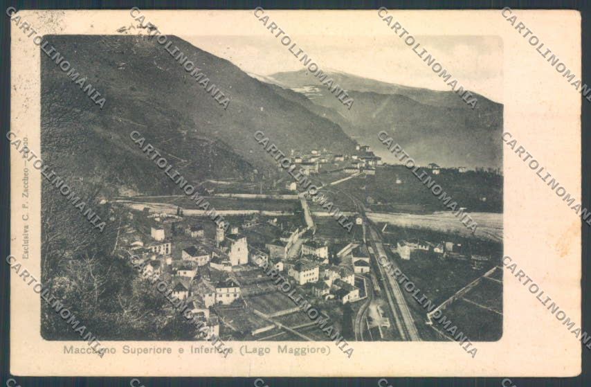 Varese Maccagno STRAPPINI cartolina LQ8130 – fronte