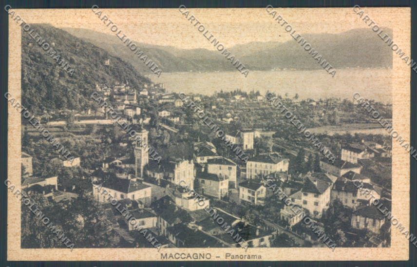 Varese Maccagno cartolina LQ8132 – fronte