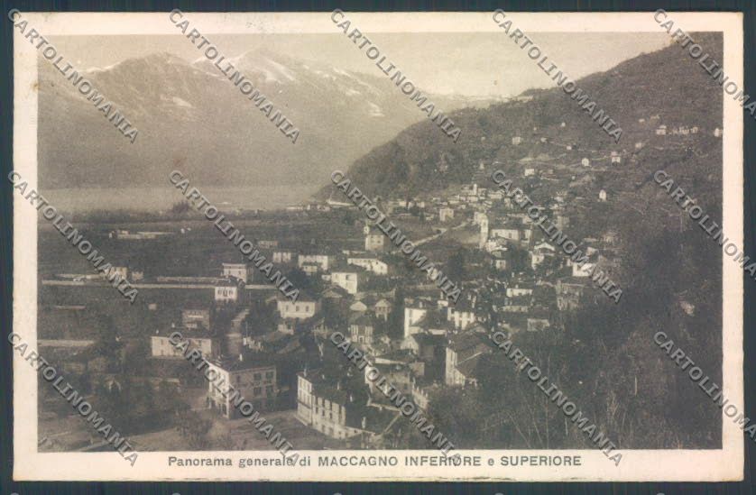 Varese Maccagno cartolina LQ8135 – fronte