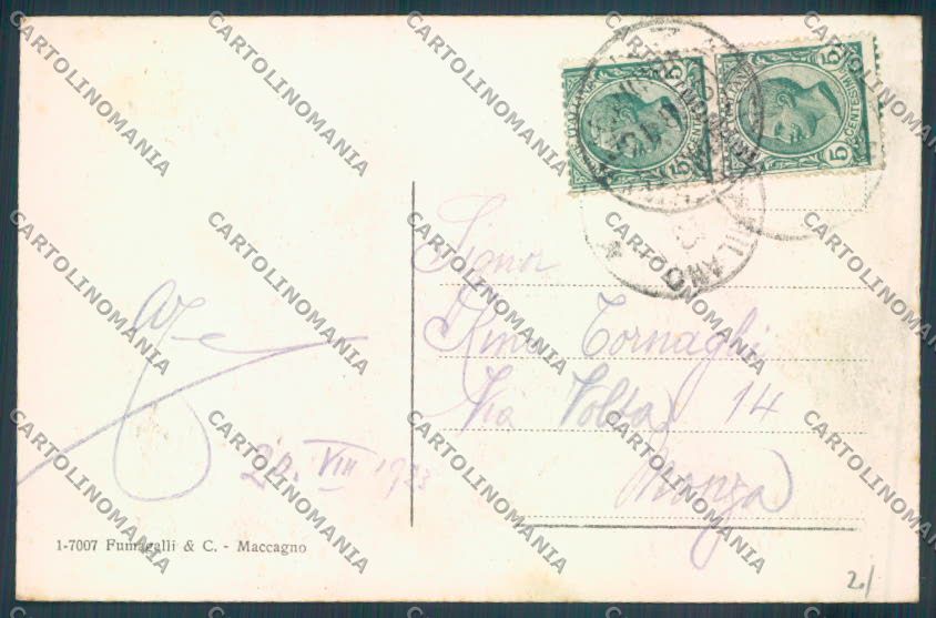 Varese Maccagno cartolina LQ8135 – retro