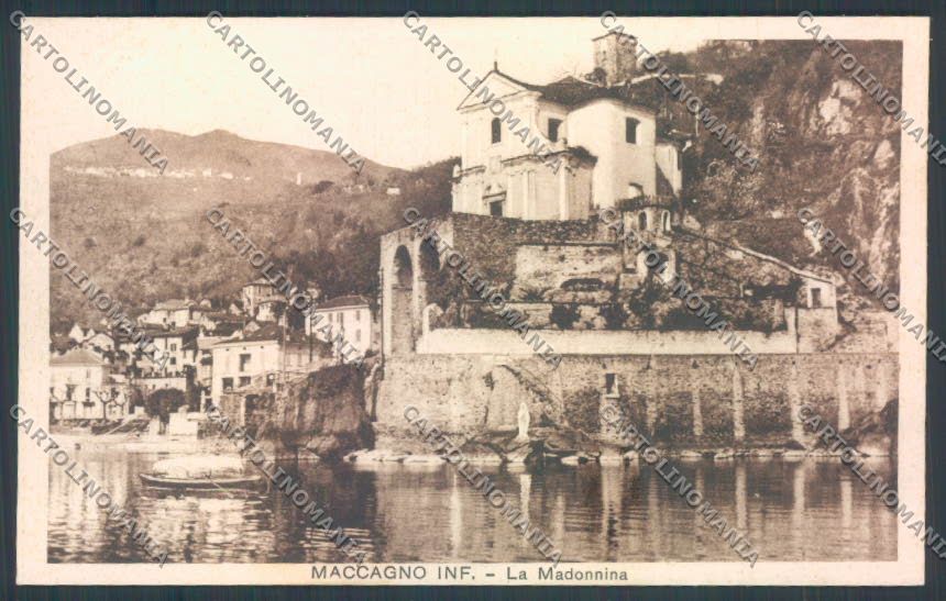 Varese Maccagno cartolina LQ8139 – fronte