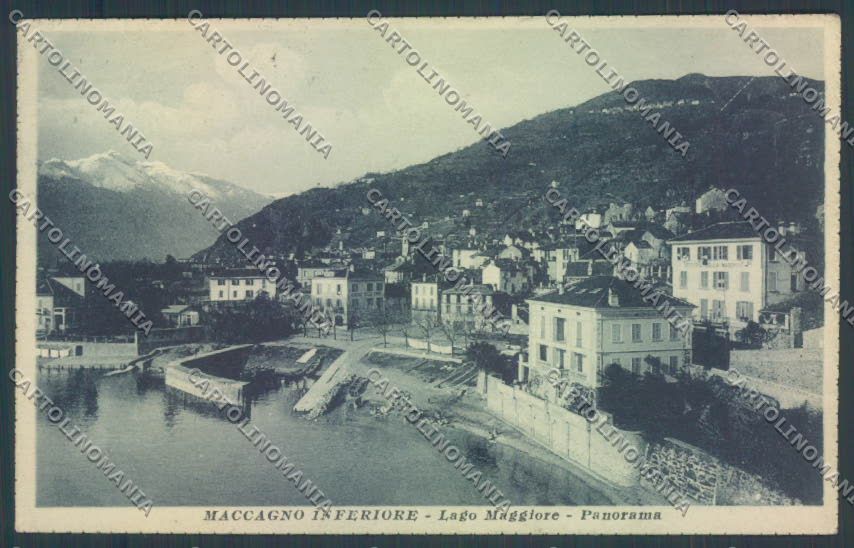 Varese Maccagno cartolina LQ8140 – fronte