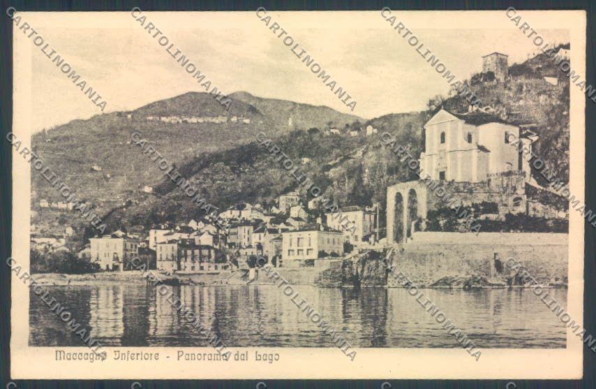 Varese Maccagno cartolina LQ8143 – fronte
