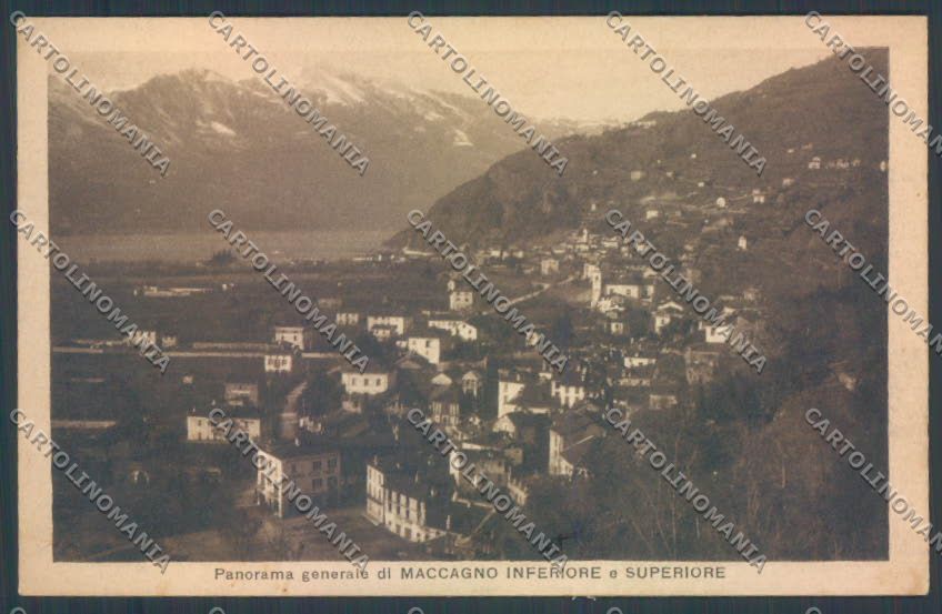 Varese Maccagno cartolina LQ8146 – fronte