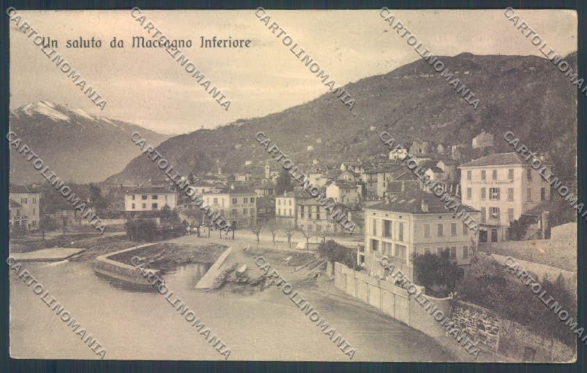 Varese Maccagno Saluti da cartolina LQ8148 – fronte
