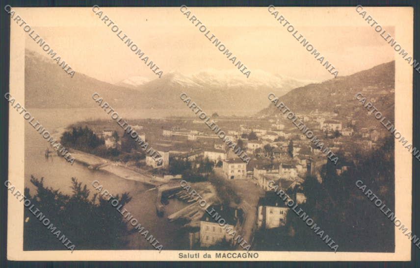 Varese Maccagno cartolina LQ8149 – fronte