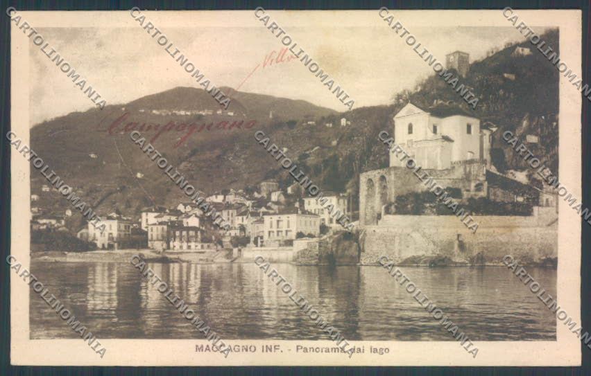 Varese Maccagno cartolina LQ8154 – fronte