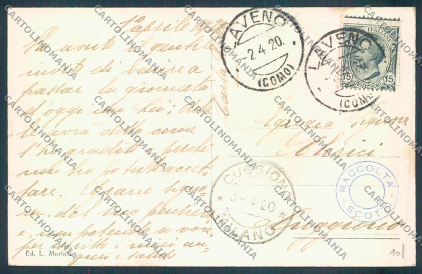 Varese Laveno cartolina LQ8155 – retro