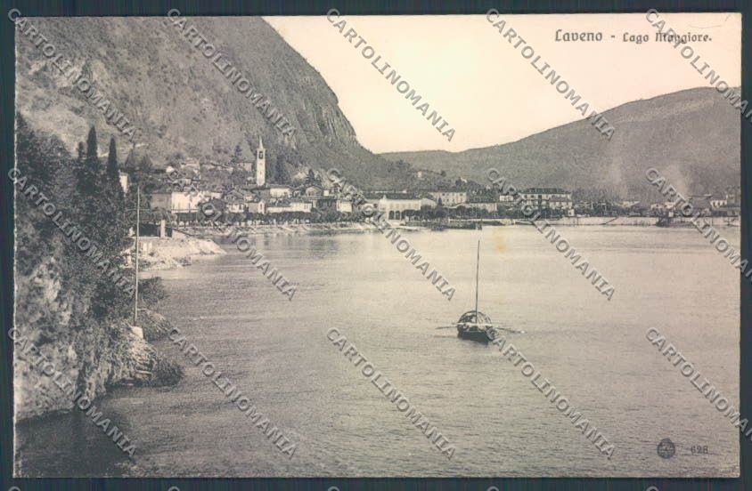 Varese Laveno Barca cartolina LQ8156 – fronte
