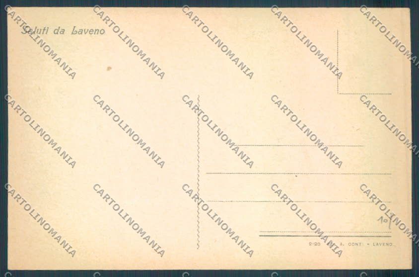 Varese Laveno Battello Saluti da cartolina LQ8158 – retro