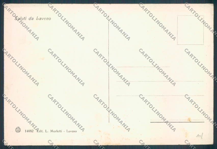Varese Laveno Saluti da cartolina LQ8161 – retro