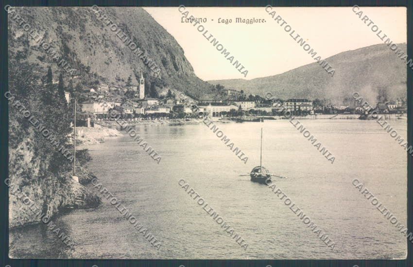 Varese Laveno Saluti da Barca cartolina LQ8164 – fronte