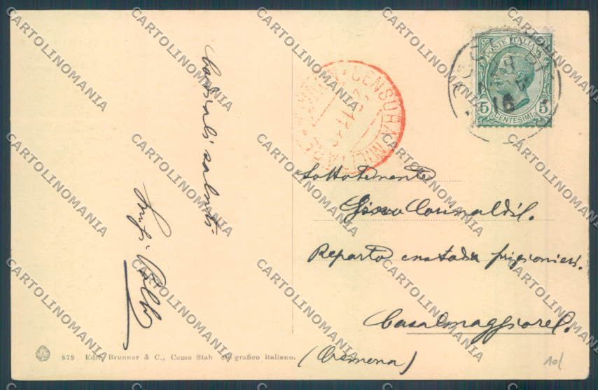 Varese Laveno cartolina LQ8166 – retro